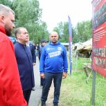 Дмитрий Медведев ознакомился с поисковой деятельностью «Молодой Гвардии Единой России» и «Волонтёрской Роты»