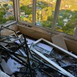 Волонтёры «Единой России» помогают ликвидировать последствия атак ВСУ в Ростове-на-Дону