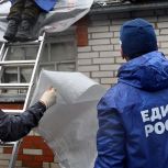 Волонтёры «Единой России» восстановили более 350 жилых домов и социальных объектов в Курском приграничье