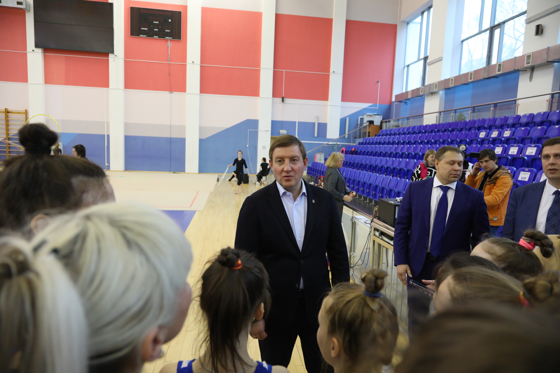 Пункт временного размещения в ГБПОУ «Нижегородское областное училище олимпийского резерва имени В.С.Тишина»