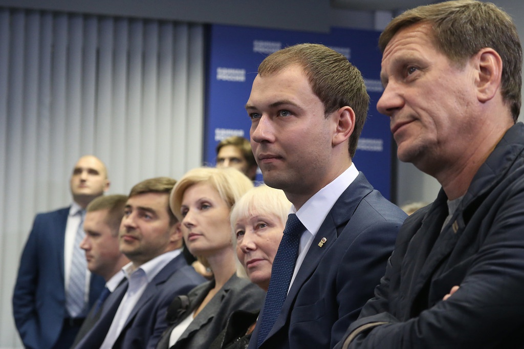 Прямая трансляция видеоконференции, посвященной предварительным итогам Единого дня голосования 