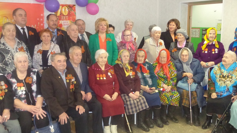  Вручение ветеранам медалей к 70-летию Победы в Великой Отечественной войне. Коми