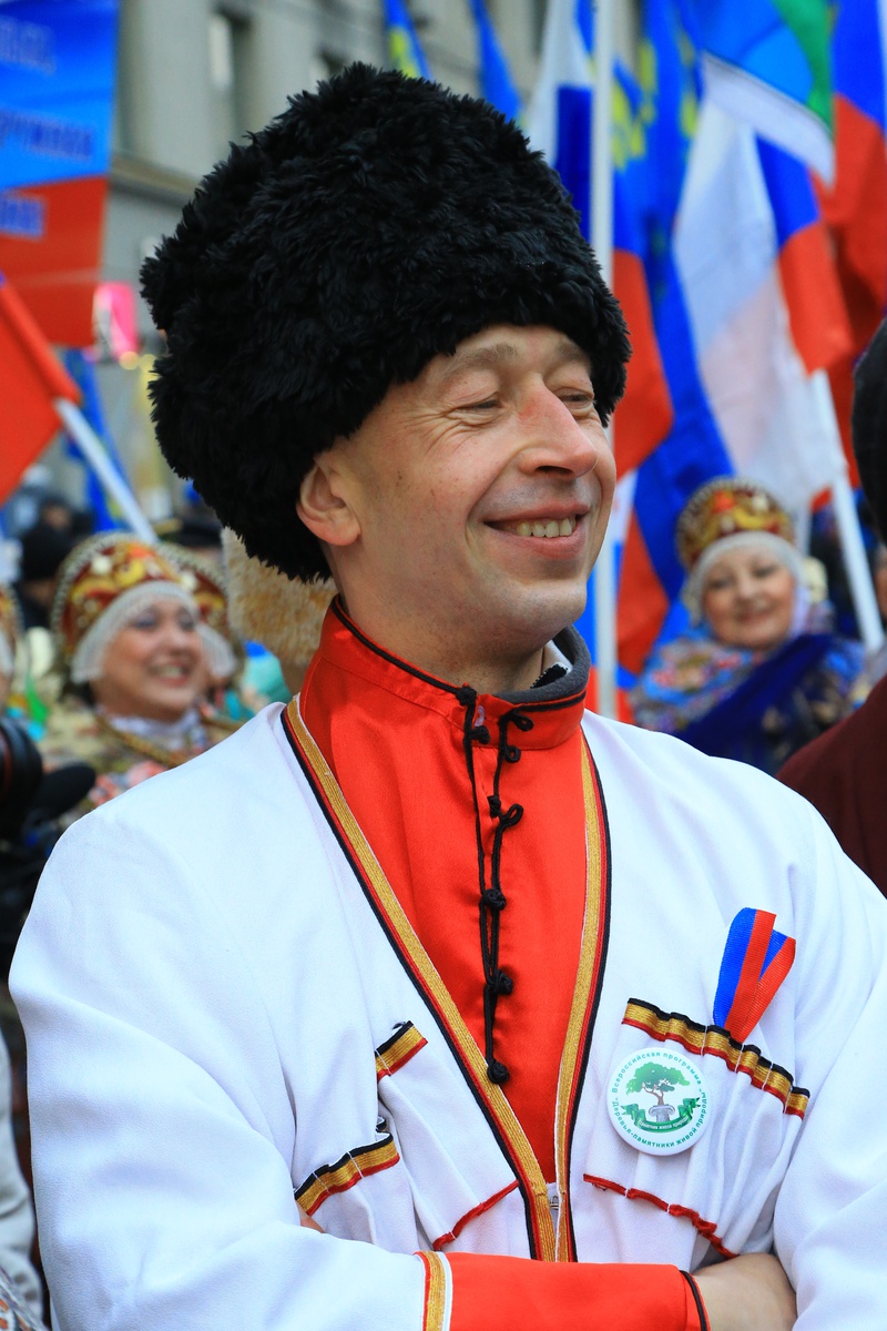 Шествие и митинг «Мы едины» в честь Дня народного единства в Москве