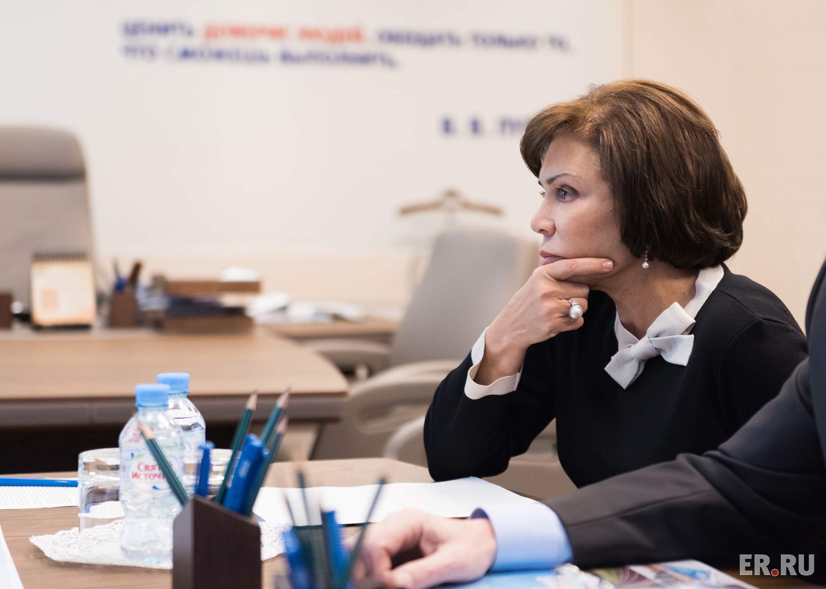 Встреча секретаря Генсовета Партии Андрея Турчака с координатором федерального партпроекта «Детский спорт» Ириной Родниной
