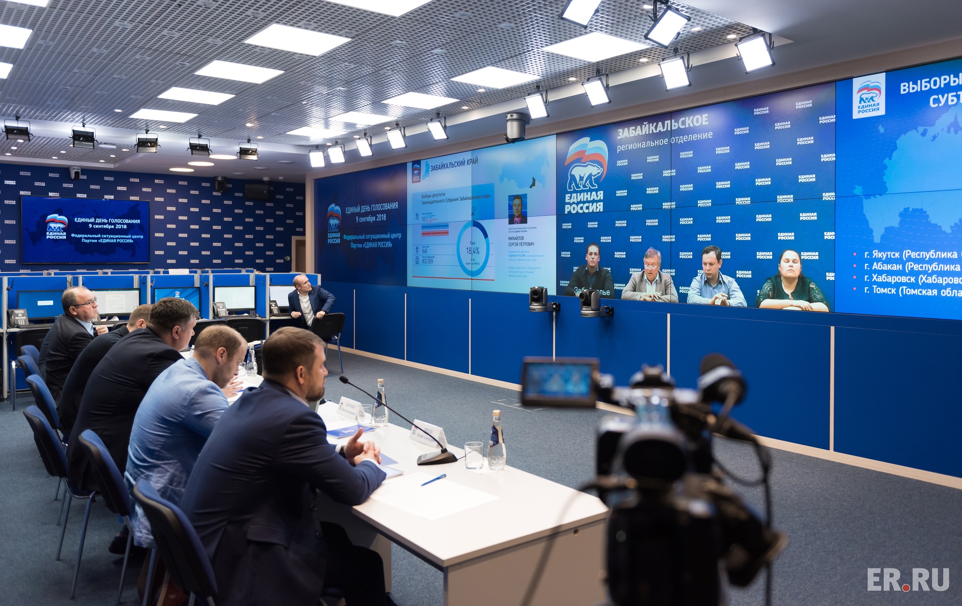  Андрей Турчак провел селекторное совещание в режиме видеоконференции с региональными отделениями Партии на тему: «Явка и региональные особенности при проведении голосования»