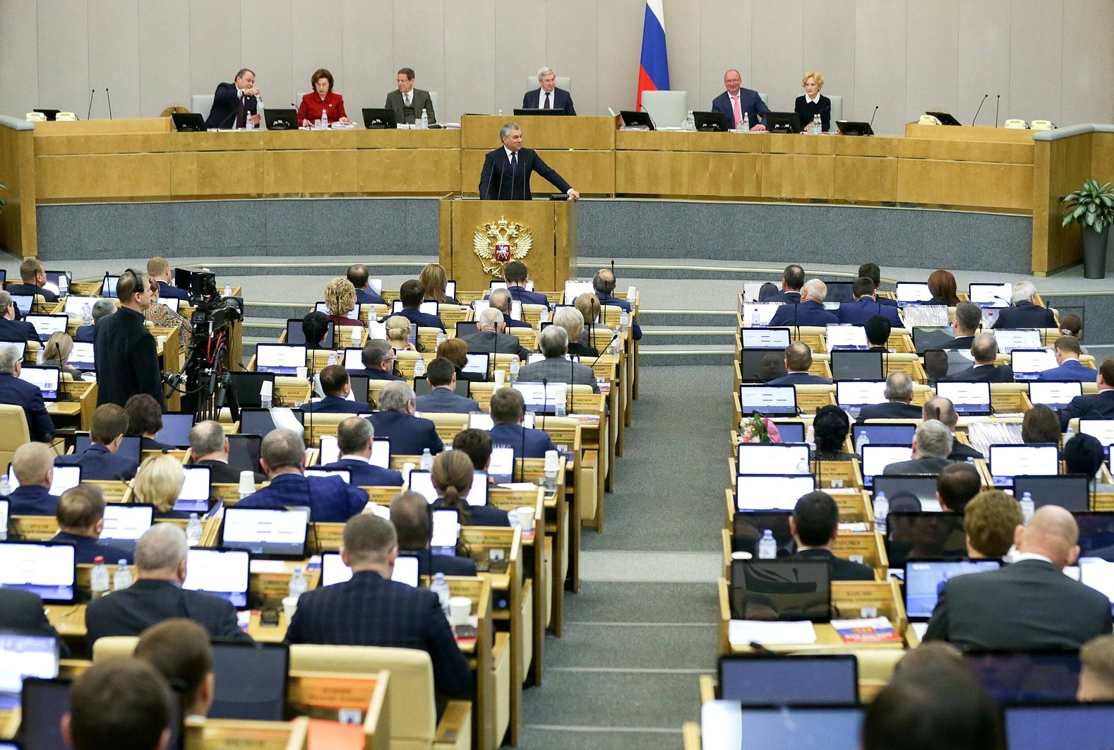 Первое пленарное заседание весенней сессии Госдумы. Фото: duma.gov.ru
