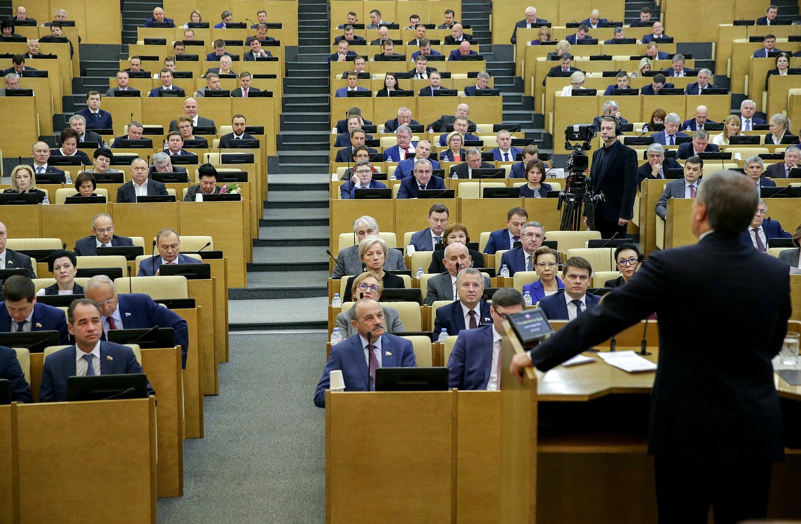 Первое пленарное заседание весенней сессии Госдумы. Фото: duma.gov.ru