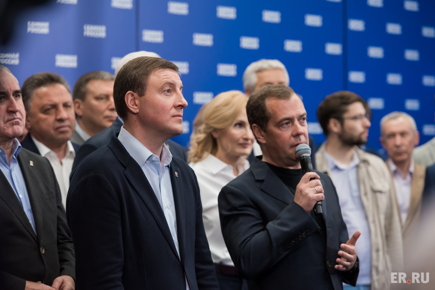  Дмитрий Медведев провел селекторное совещание в режиме видеоконференции с представителями региональных отделений Партии итогам ЕДПГ 