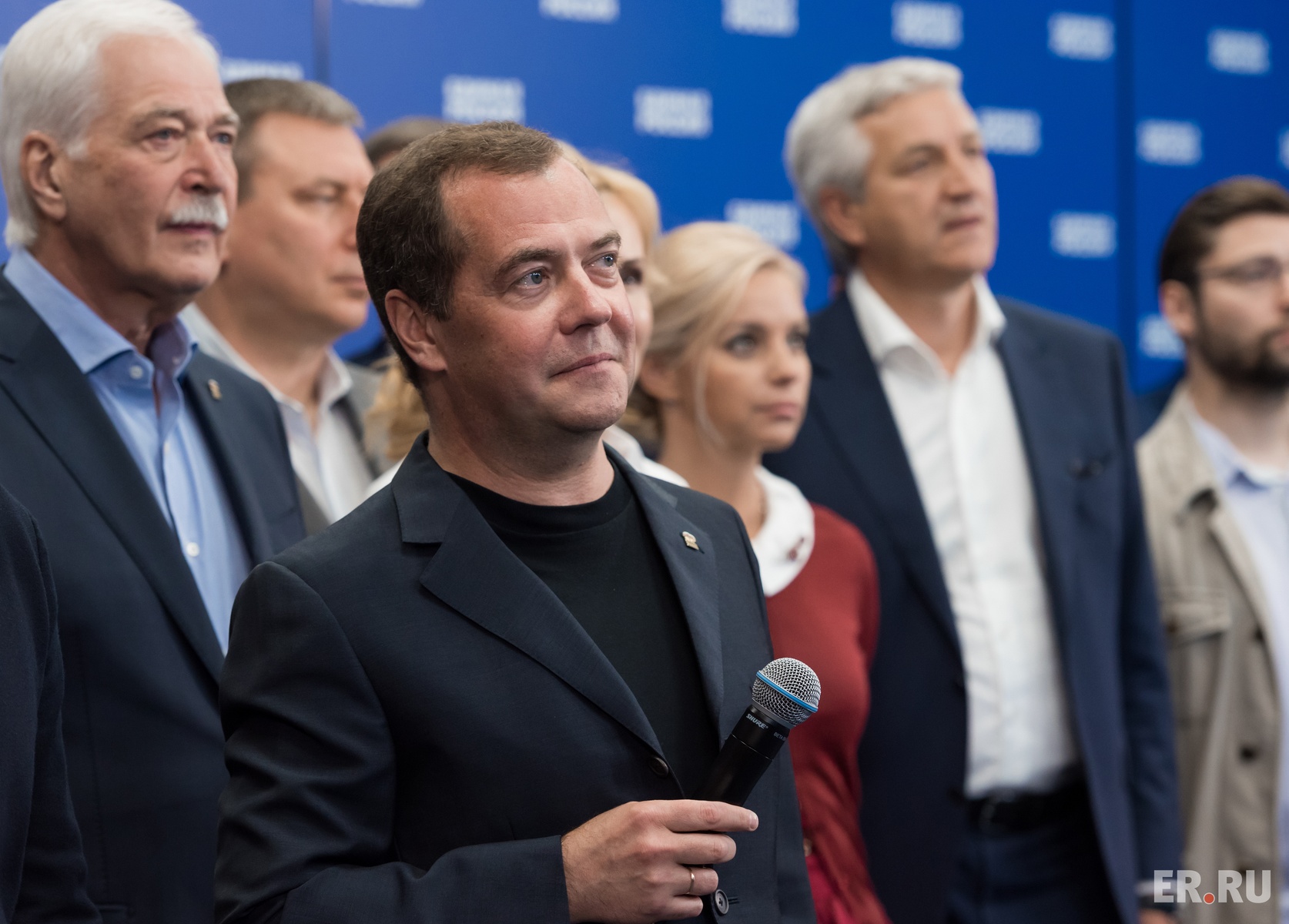 Дмитрий Медведев провел селекторное совещание в режиме видеоконференции с представителями региональных отделений Партии итогам ЕДПГ 