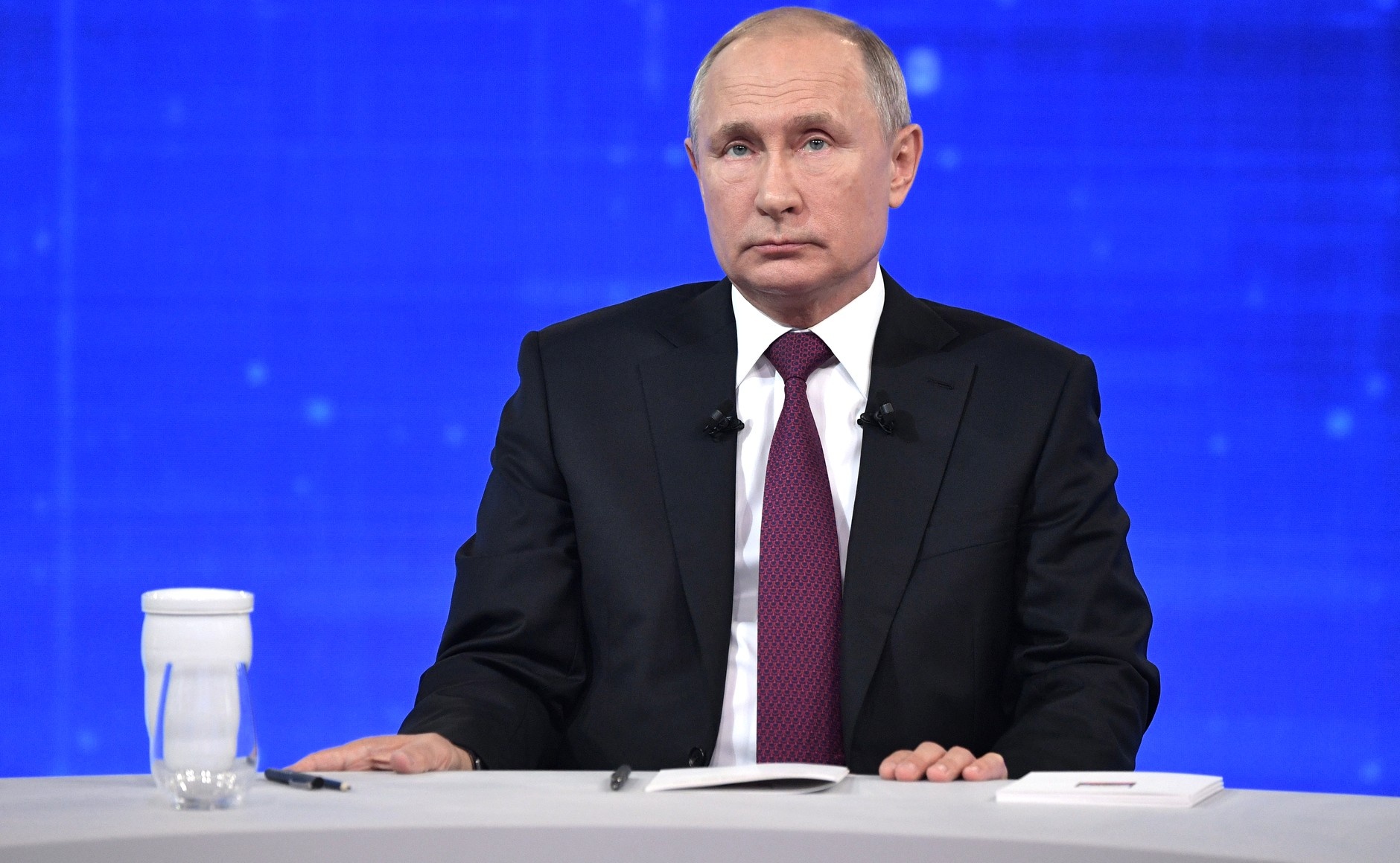  Ежегодная специальная программа «Прямая линия с Владимиром Путиным». Фото: kremlin.ru