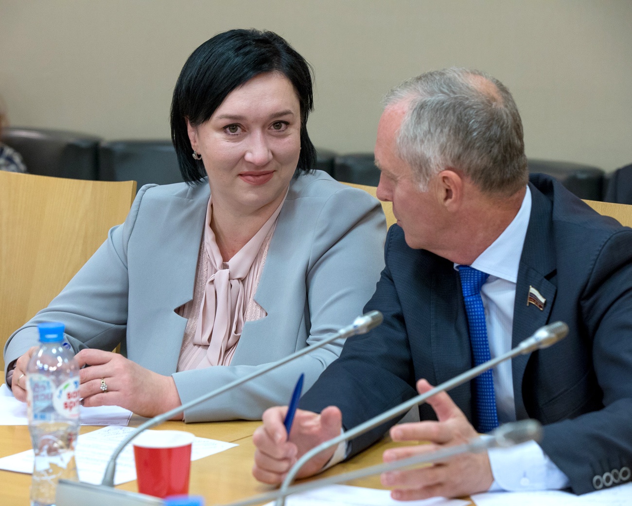   Заседание Рабочей группы Президиума Генсовета Партии по защите прав дольщиков. Фото: Борис Тумаков