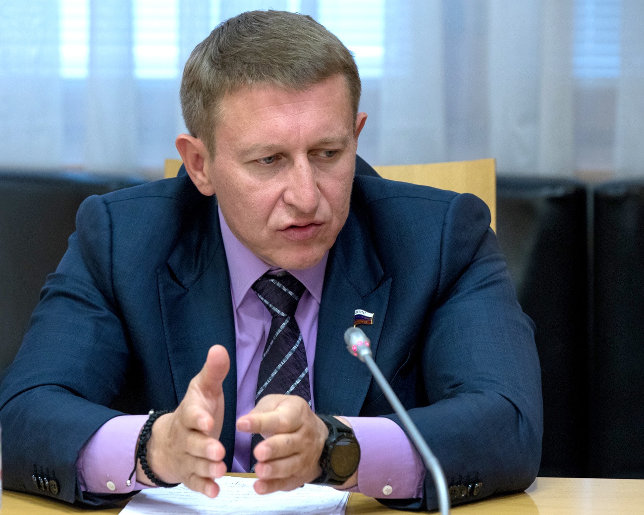  Заседание Рабочей группы Президиума Генсовета Партии по защите прав дольщиков. Фото: Борис Тумаков
