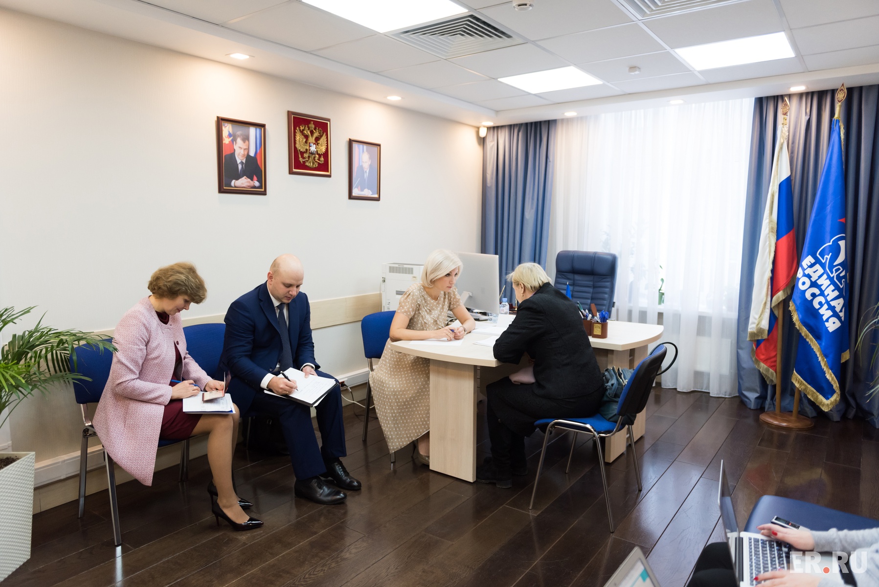 Ольга Баталина провела прием граждан в Центральной общественной приемной Партии