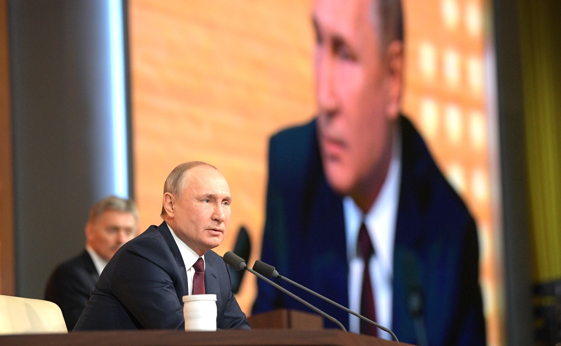     Ежегодная большая пресс-конференция Владимира Путина. Фото: kremlin.ru