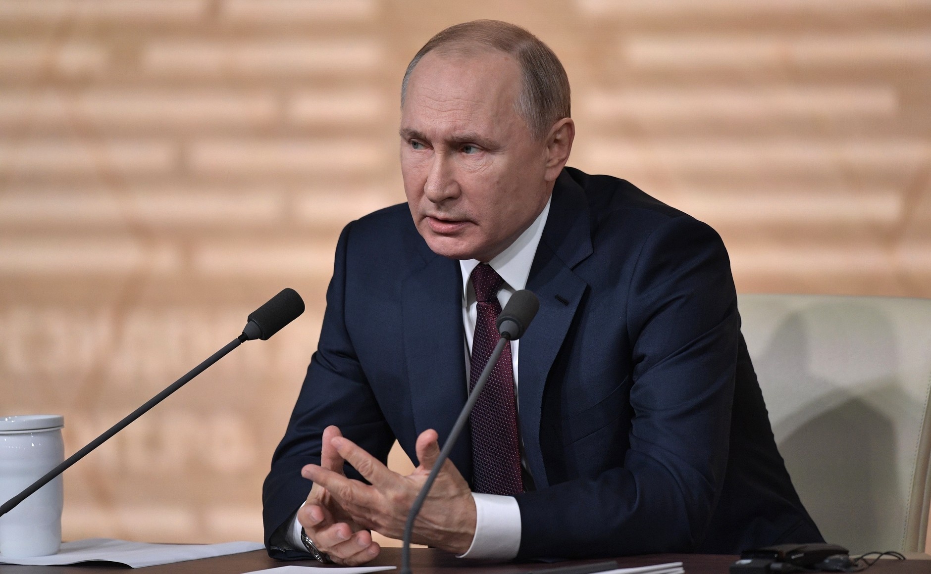    Ежегодная большая пресс-конференция Владимира Путина. Фото: kremlin.ru