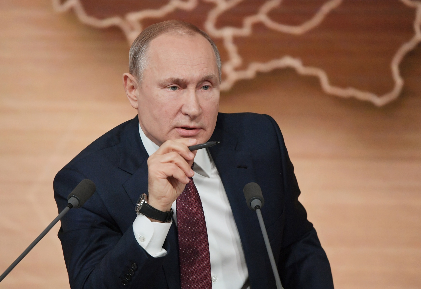    Ежегодная большая пресс-конференция Владимира Путина. Фото: Сергей Гунеев/РИА Новости