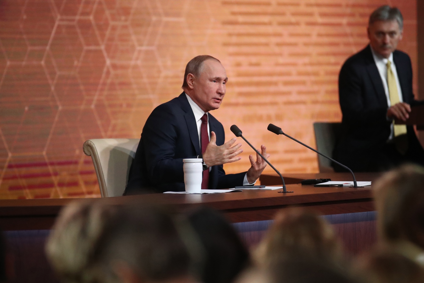  Ежегодная большая пресс-конференция Владимира Путина. Фото: Валерий Шарифулин/ТАСС