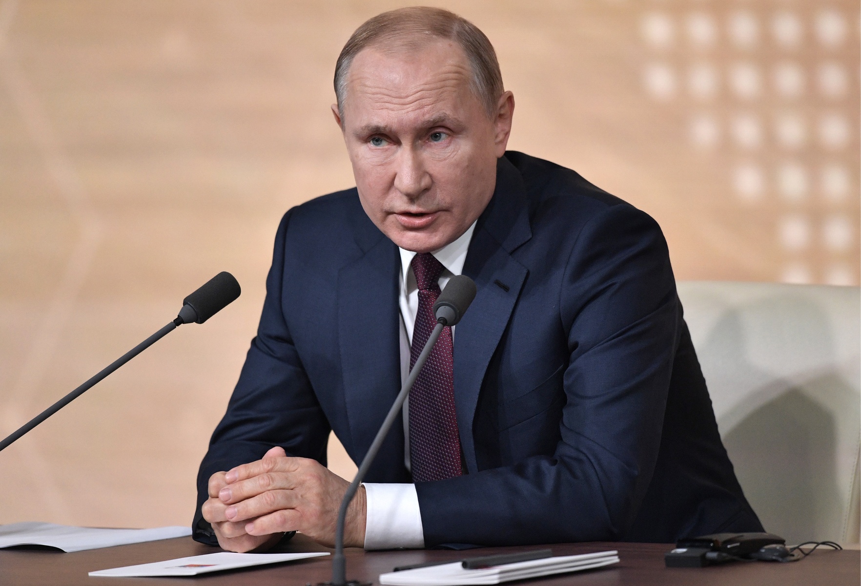 Ежегодная большая пресс-конференция Владимира Путина. Фото: Алексей Никольский/пресс-служба Президента РФ/ТАСС