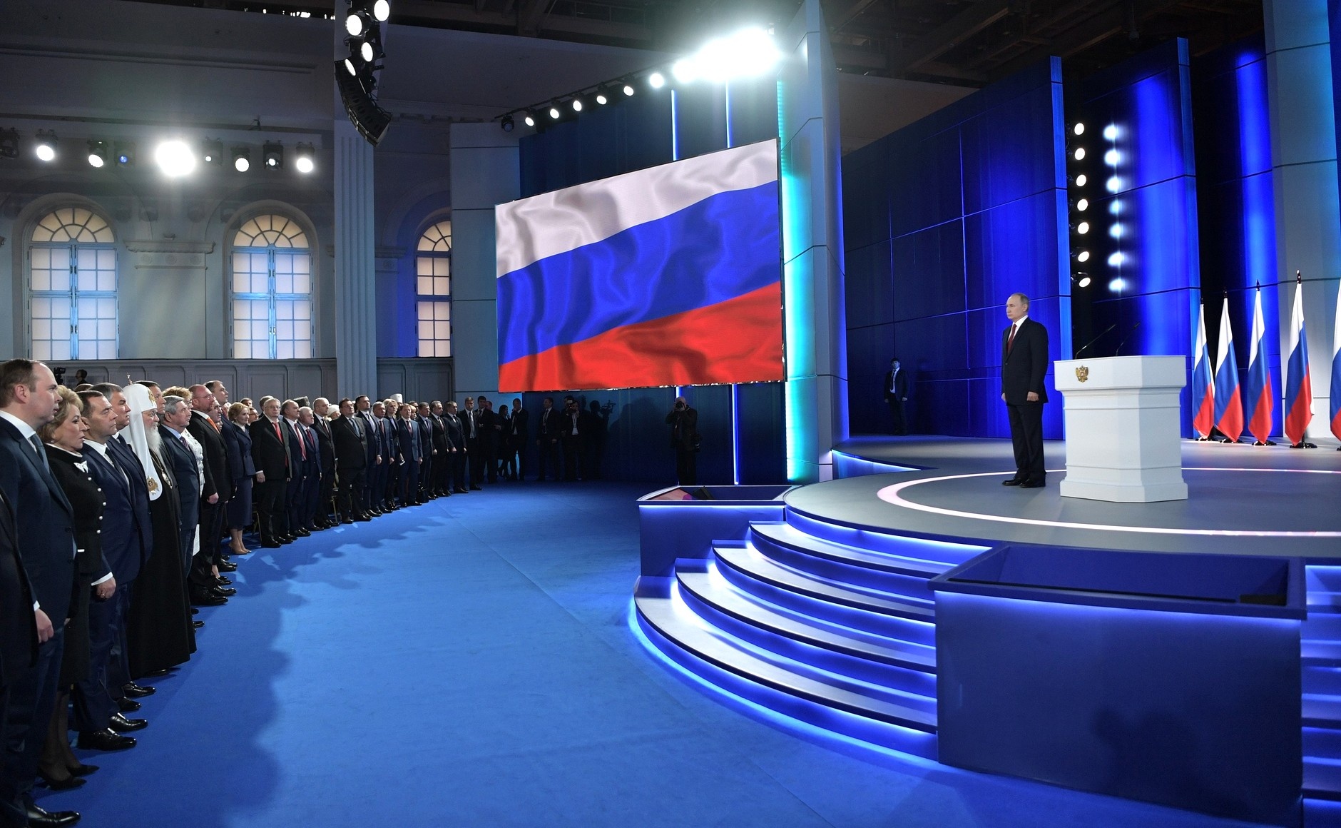   Ежегодное послание Президента России Владимира Путина Федеральному Собранию. Фото: kremlin.ru