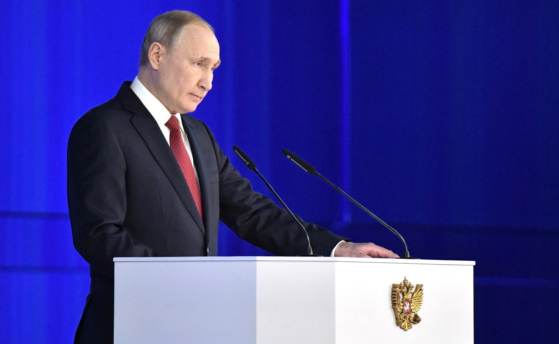  Ежегодное послание Президента России Владимира Путина Федеральному Собранию. Фото: kremlin.ru