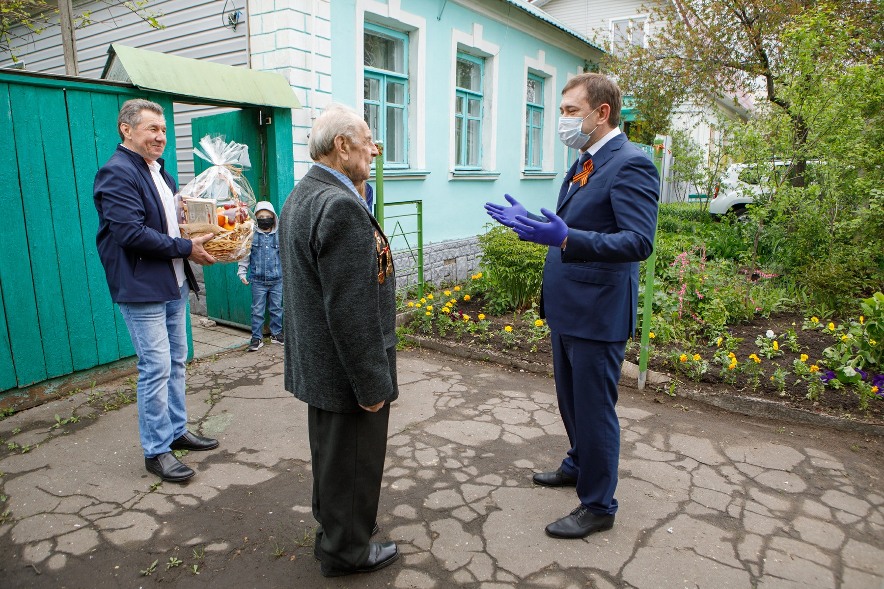 Празднование Дня Победы в городах России. Воронеж