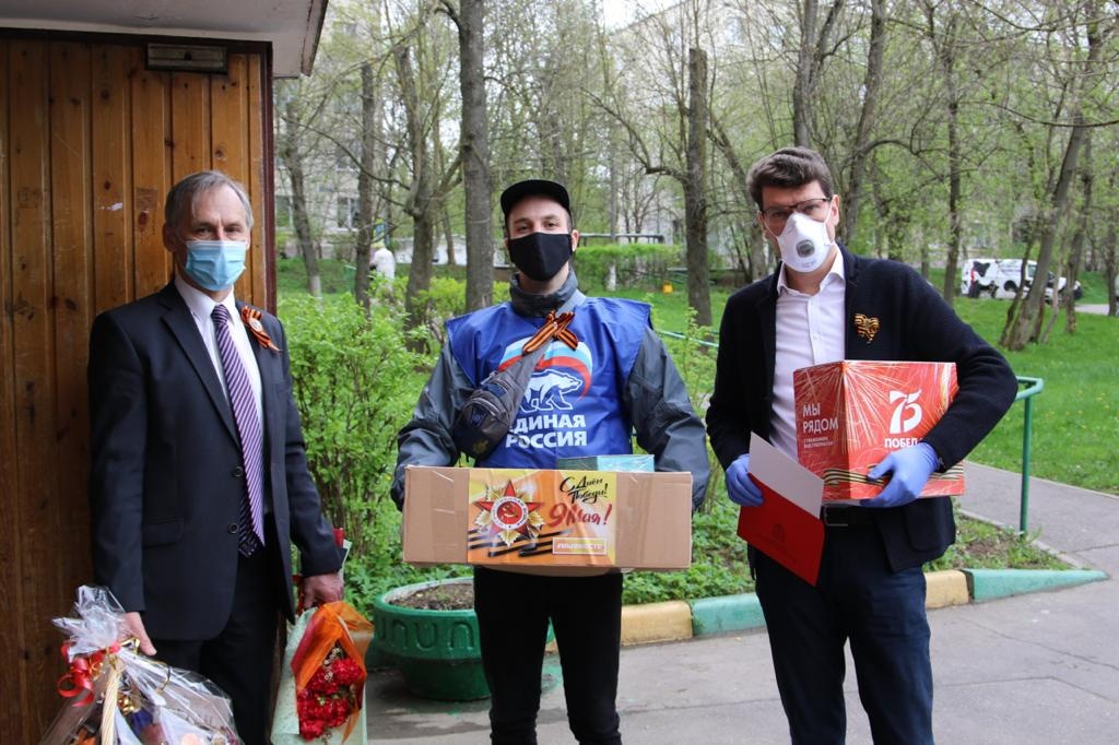 Празднование Дня Победы в городах России. Московская область