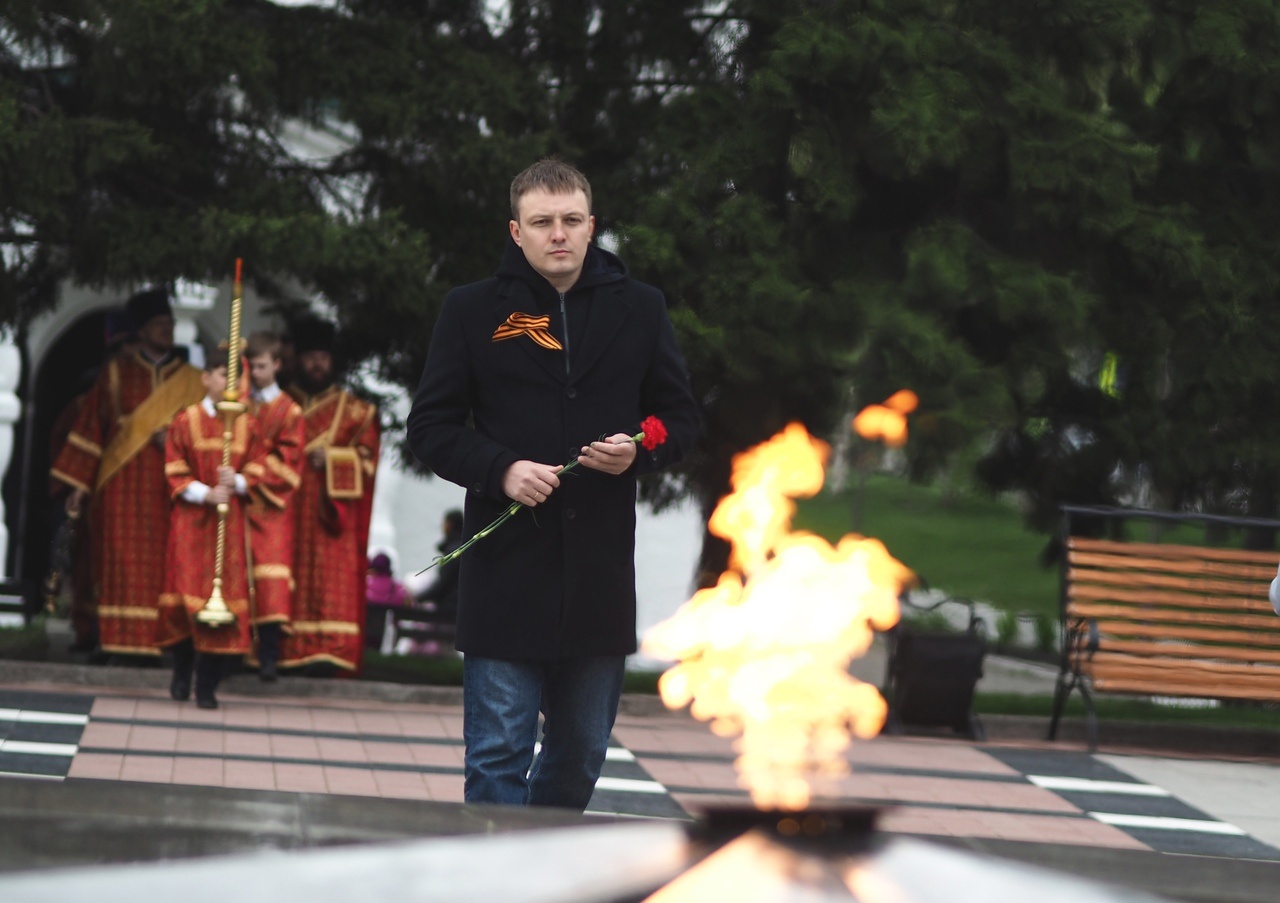 Празднование Дня Победы в городах России. Иркутская область