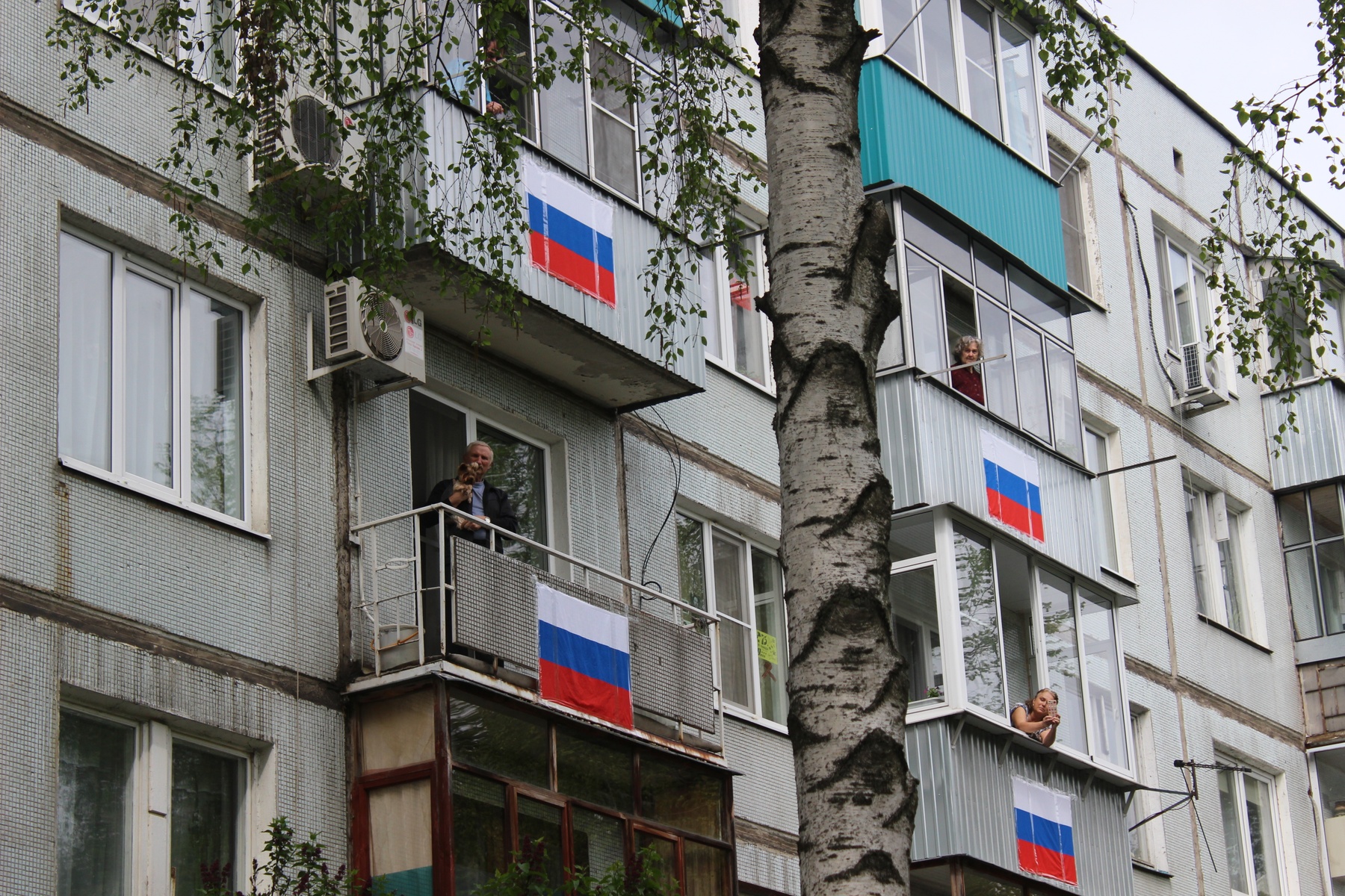 Празднование Дня Победы в городах России. Тамбов