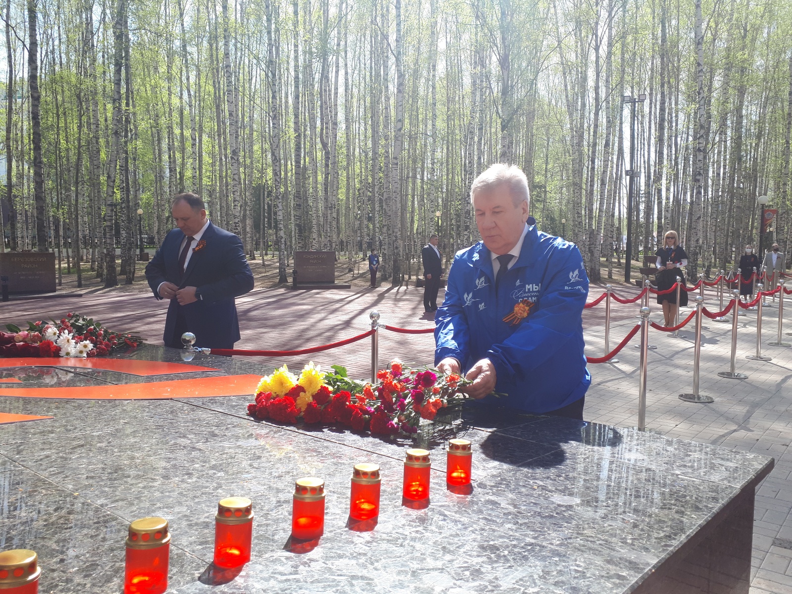 Празднование Дня Победы в городах России. Югра