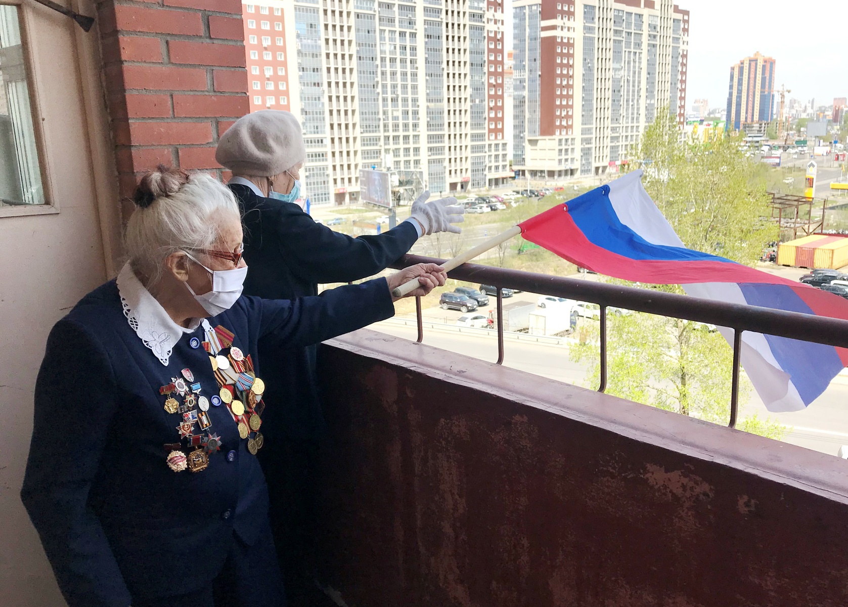 Празднование Дня Победы в городах России. Хабаровский край