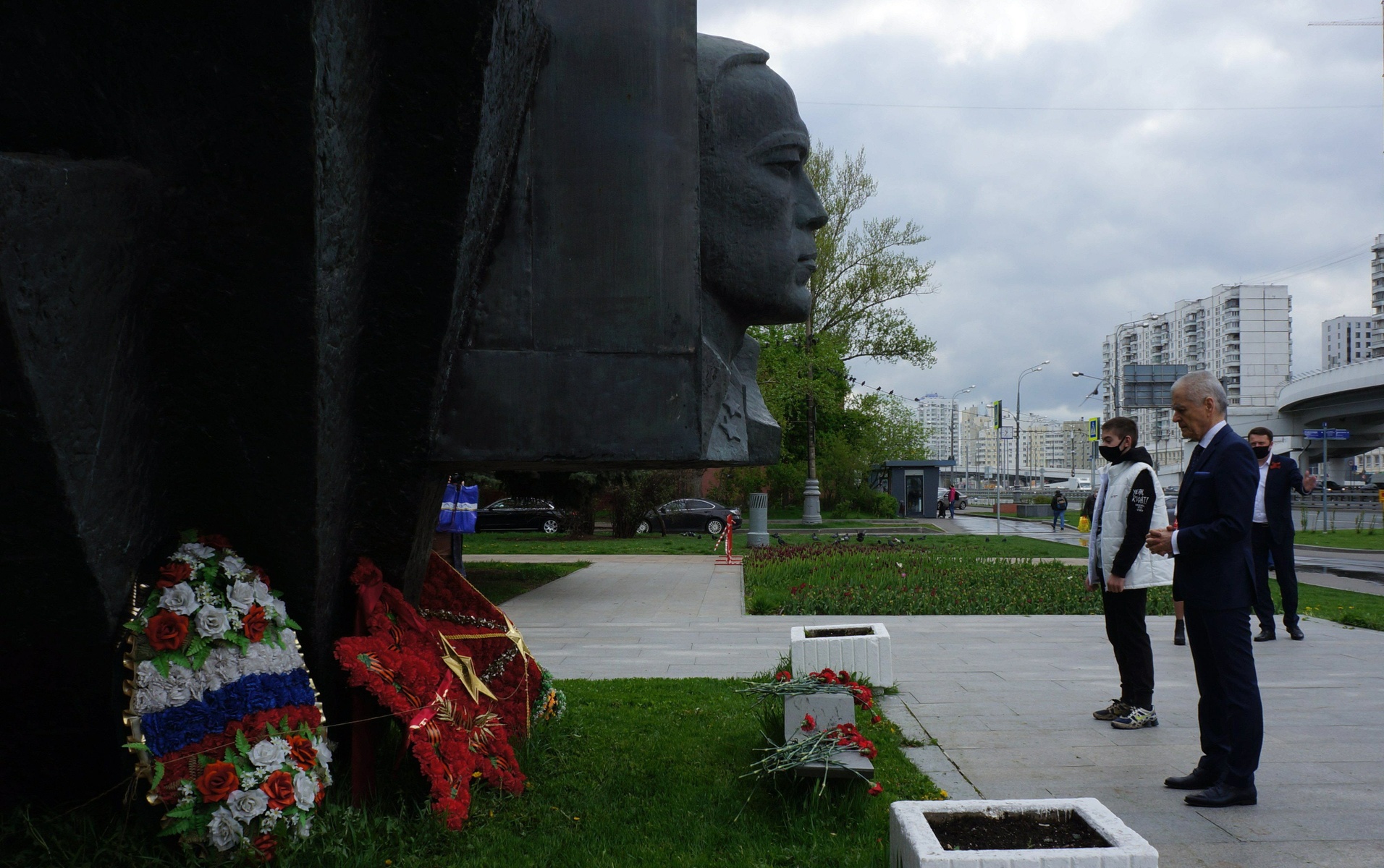 Празднование Дня Победы в городах России. Москва