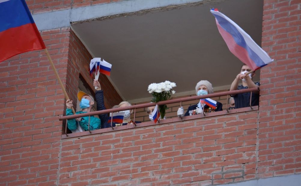 Празднование Дня Победы в городах России. Хабаровский край